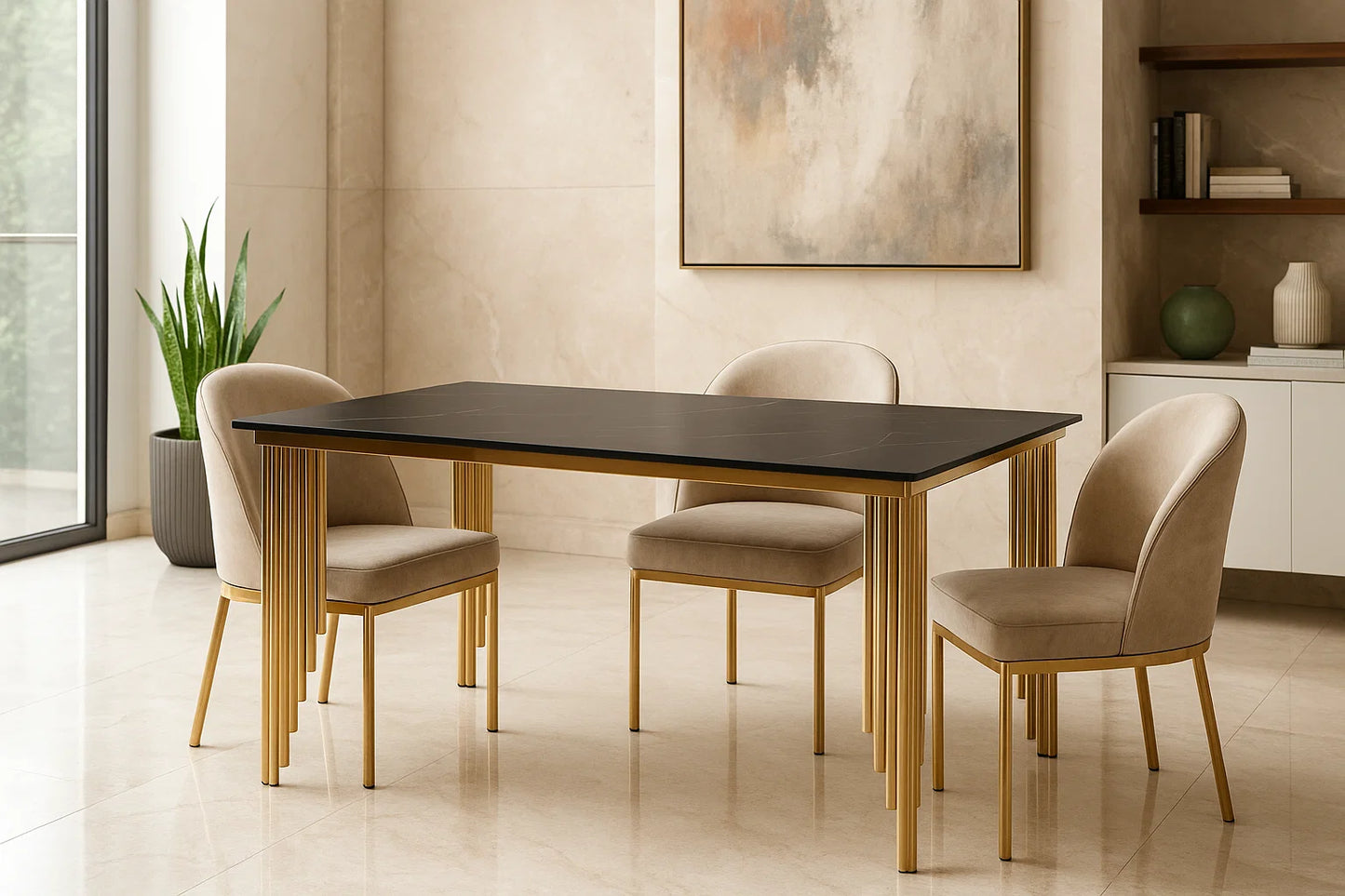 Nocturne Cascade Dining Table