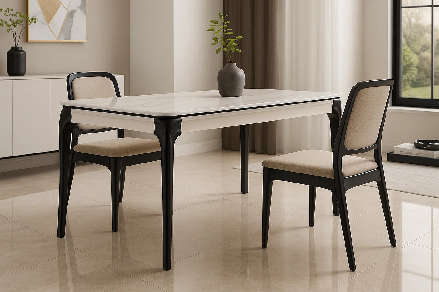 Aris Blanco Dining Table