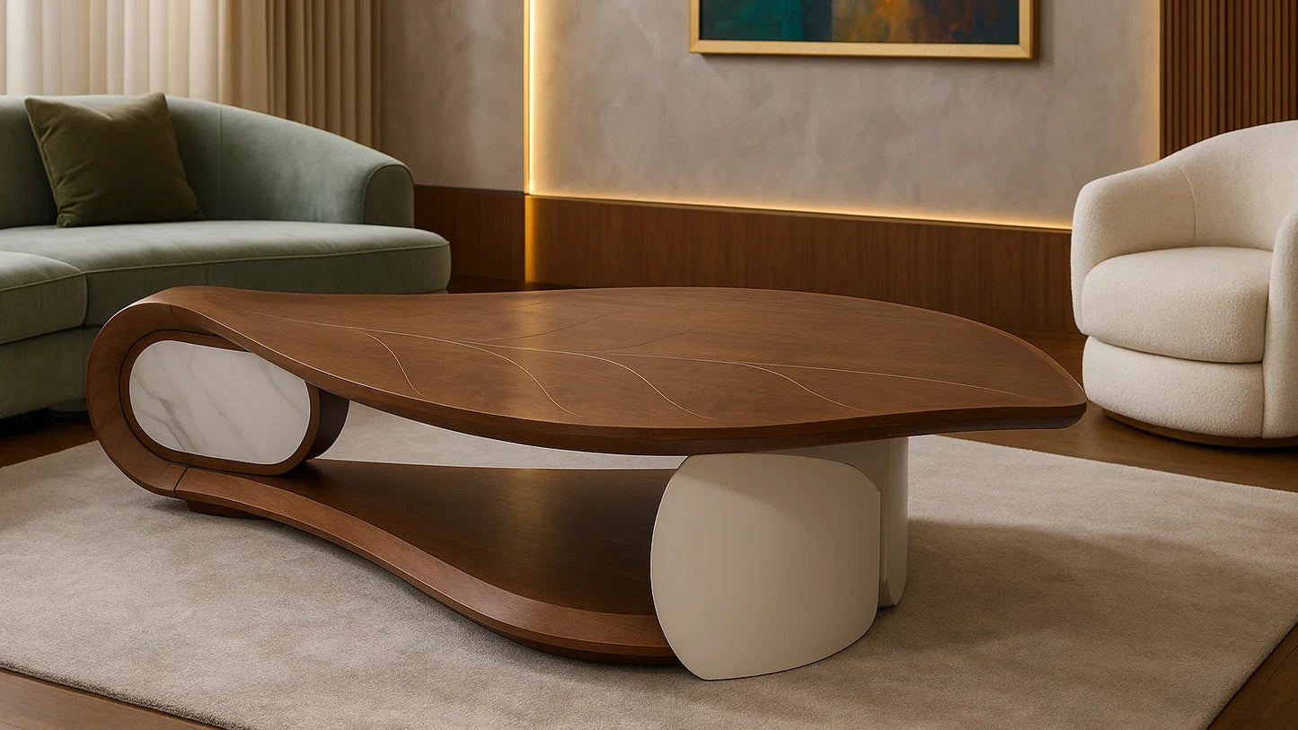 Elar Leaf Center Coffee Table