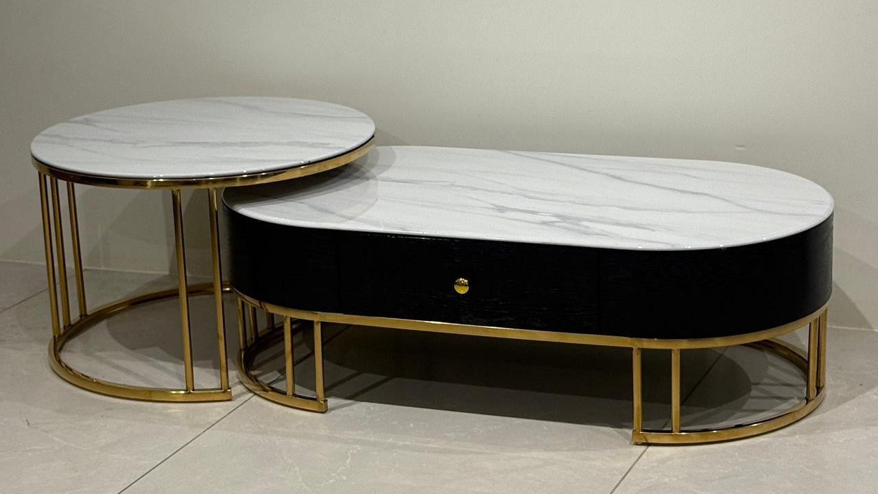 Empire Nest Marble Center Coffee Table