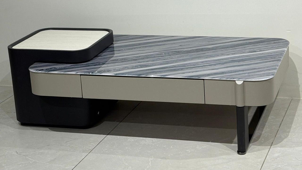 Paragon Marble Zenith Center Coffee Table Set