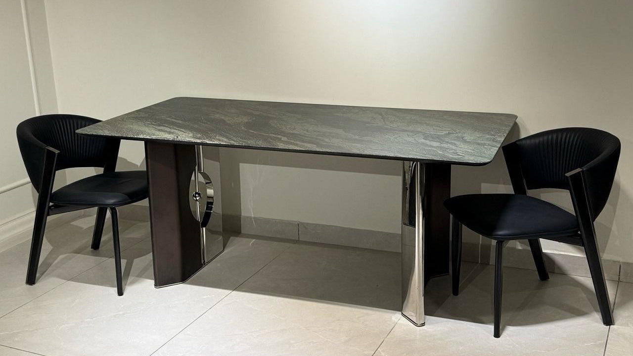 Slate Icon Contemporary Dining Table
