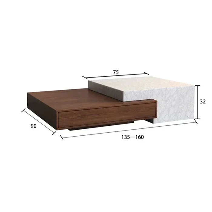 Alaric Merge Center Coffee Table