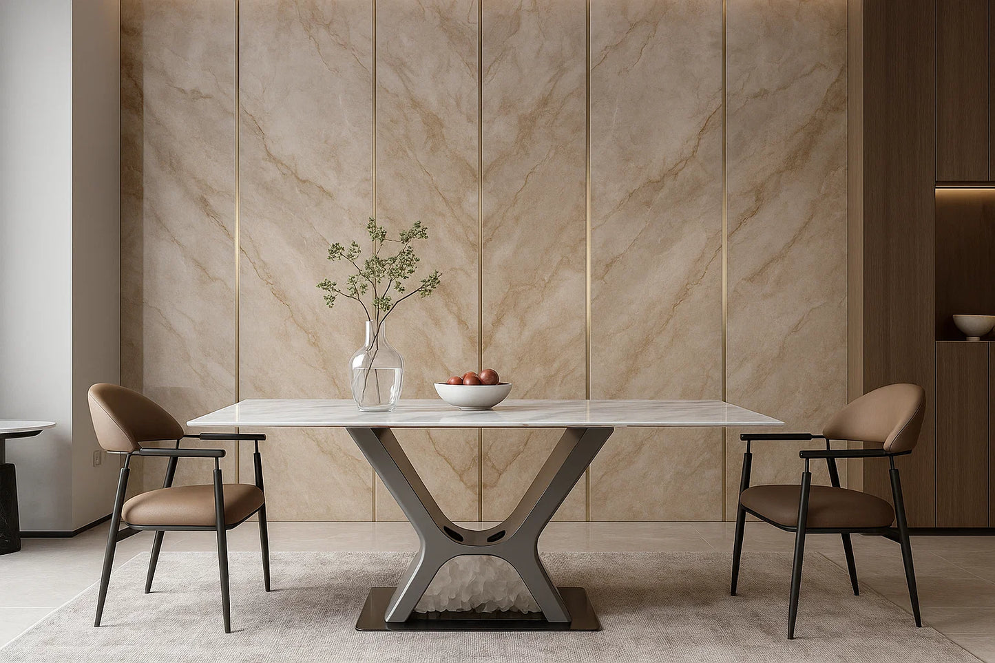 Cilessa Marble Dining Table