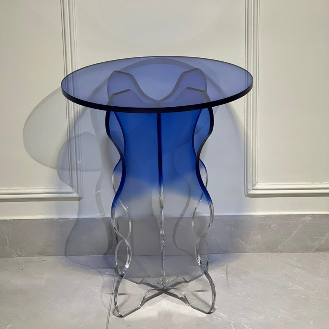 Blue Aurora Side Table