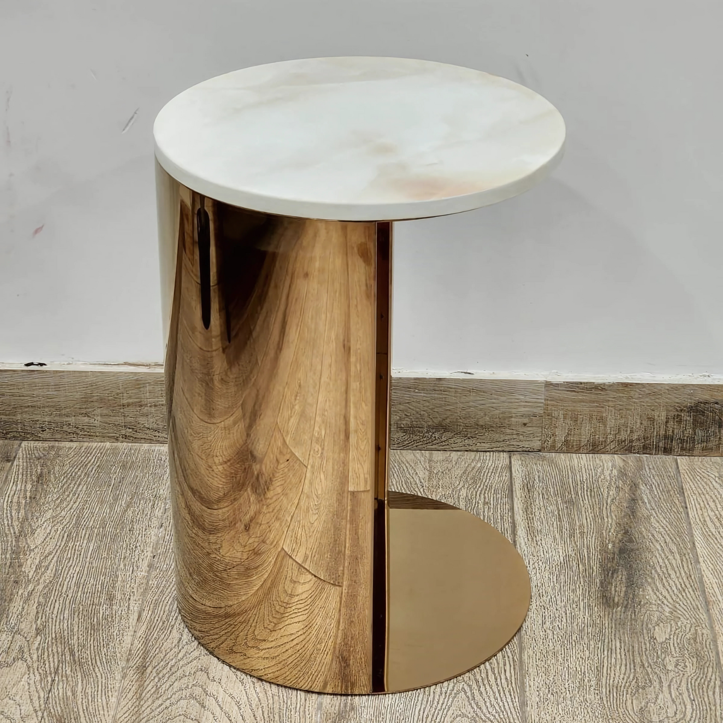Gilded C-Side Table