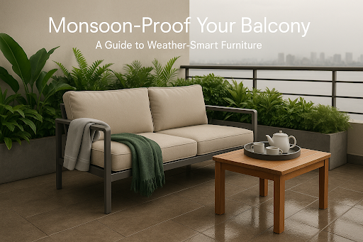 Balcony & Patio Furniture for Indian Monsoons