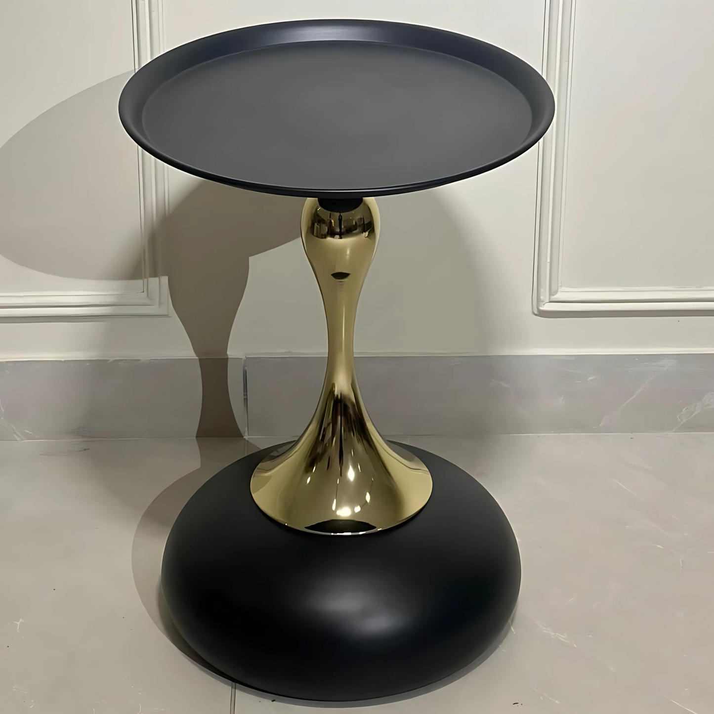 Noir Bell Accent Table