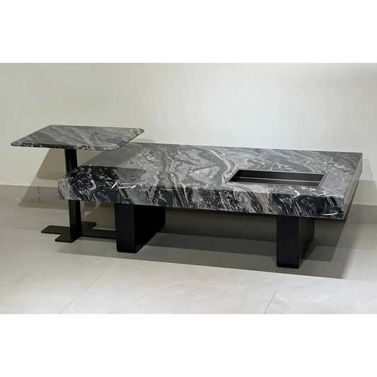 Onyx Streamline Bench Center Coffee Table