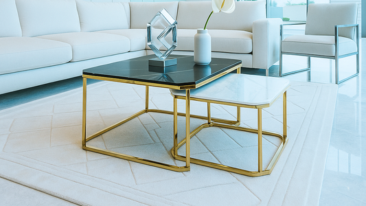 Dual Facet Center Coffee Table