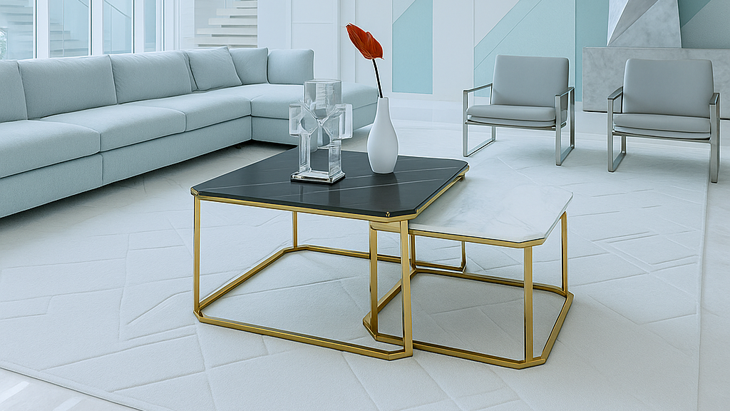 Dual Facet Center Coffee Table