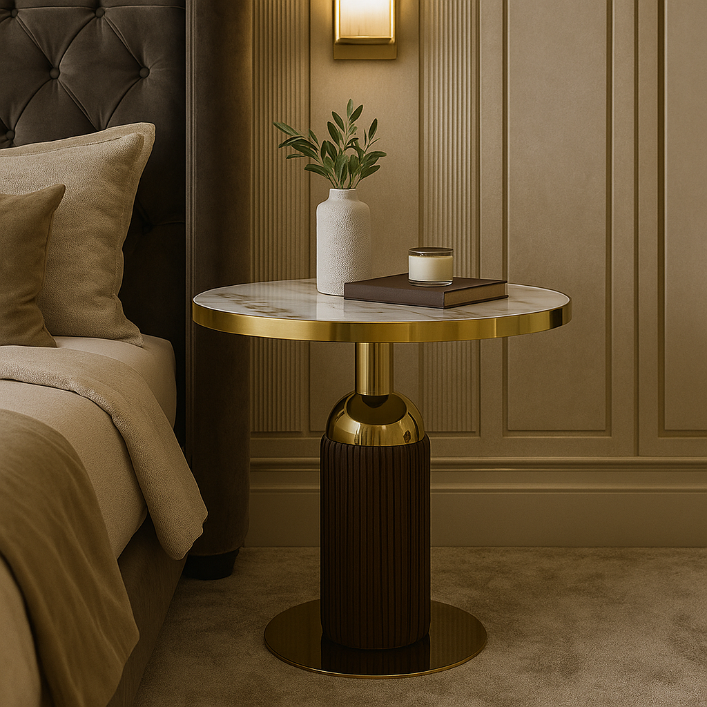 Imperium Crest side Table