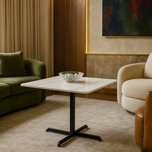 Marmo Square Side Table