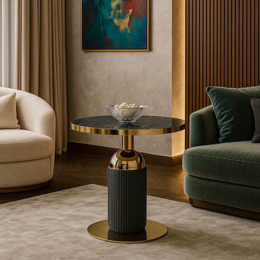 Velour Majesty Side Table