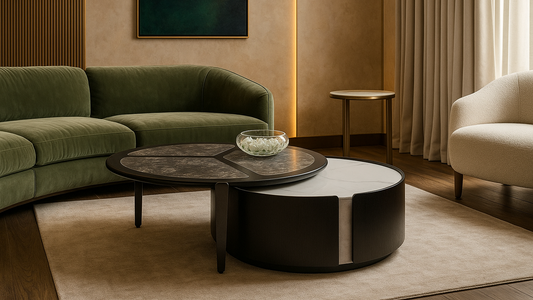 Velour Twin Circles