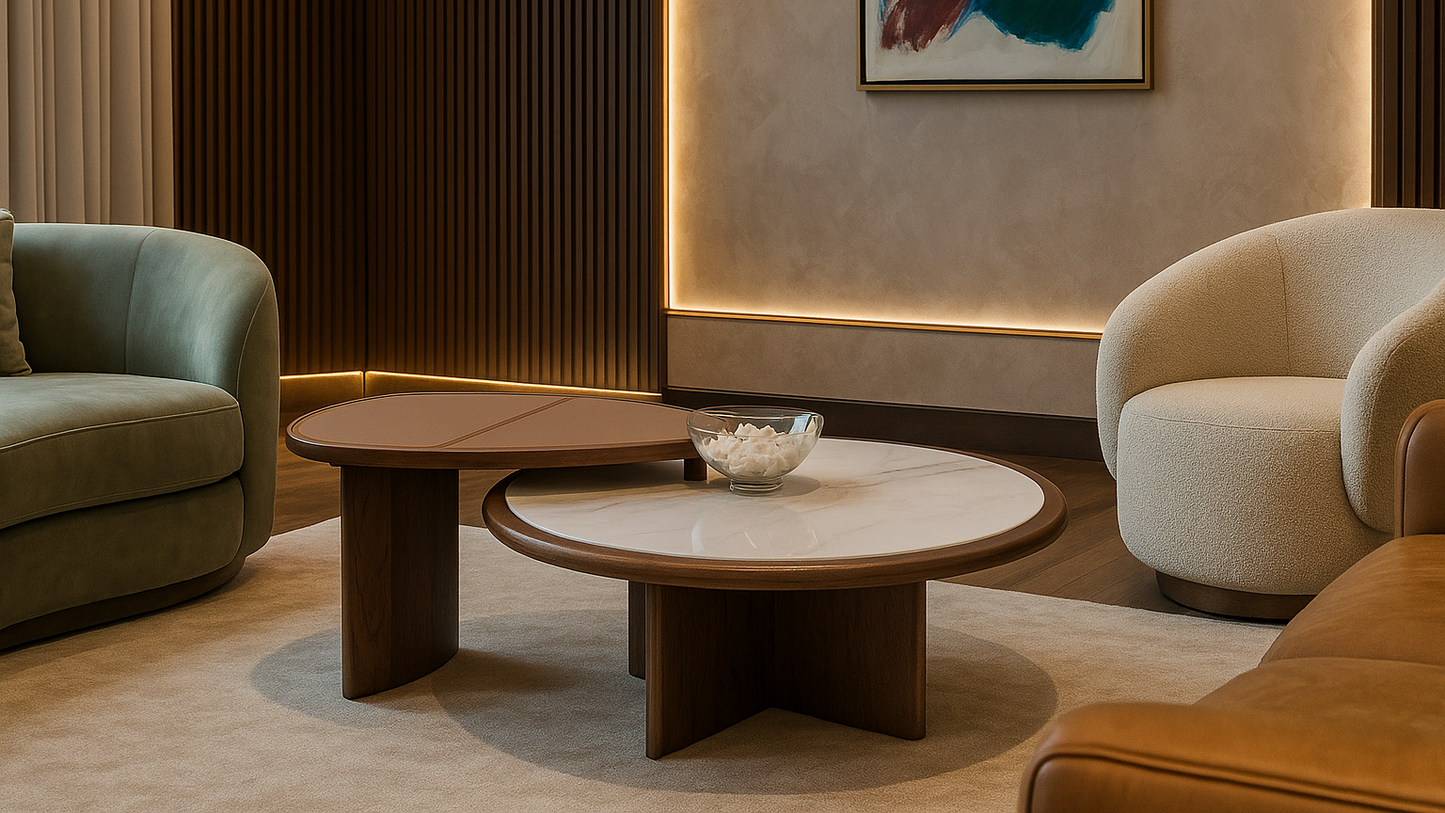 Myra Dual Form Center Coffee Table