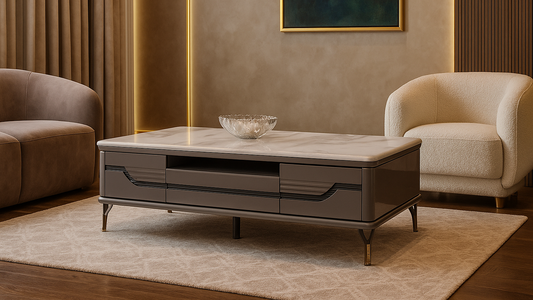 Sable Stone Center Coffee Table