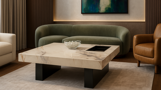 Carrara Luxe Coffee Table