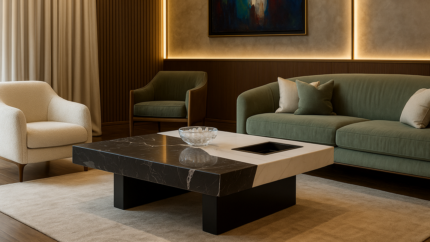 Noir-Bianco Center Coffee Table