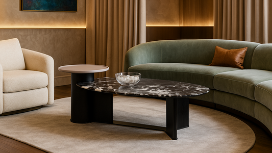 Eclipse Stone Center Coffee Table