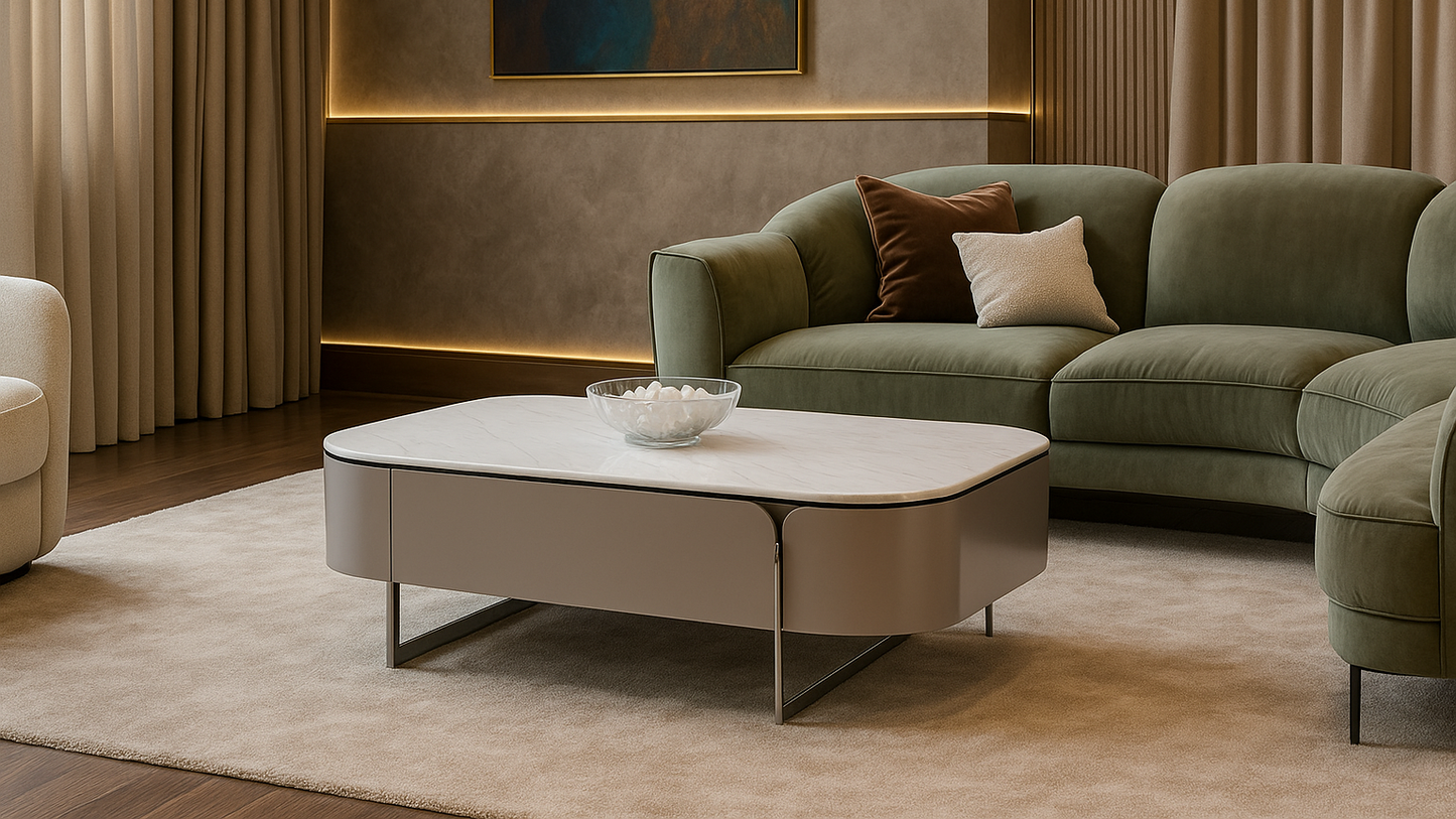 Veloura Curve Center Coffee Table