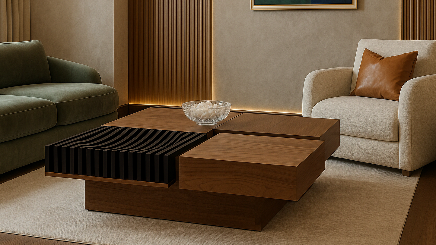 Ebon Flow Center Coffee Table
