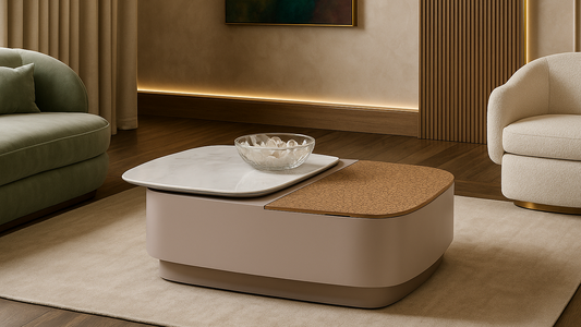 Opéra Luxe Dual-Tone Center Coffee Table