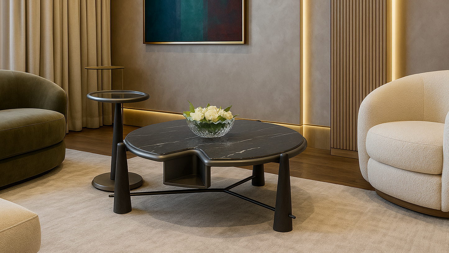 Onyx Stride Center Coffee Table