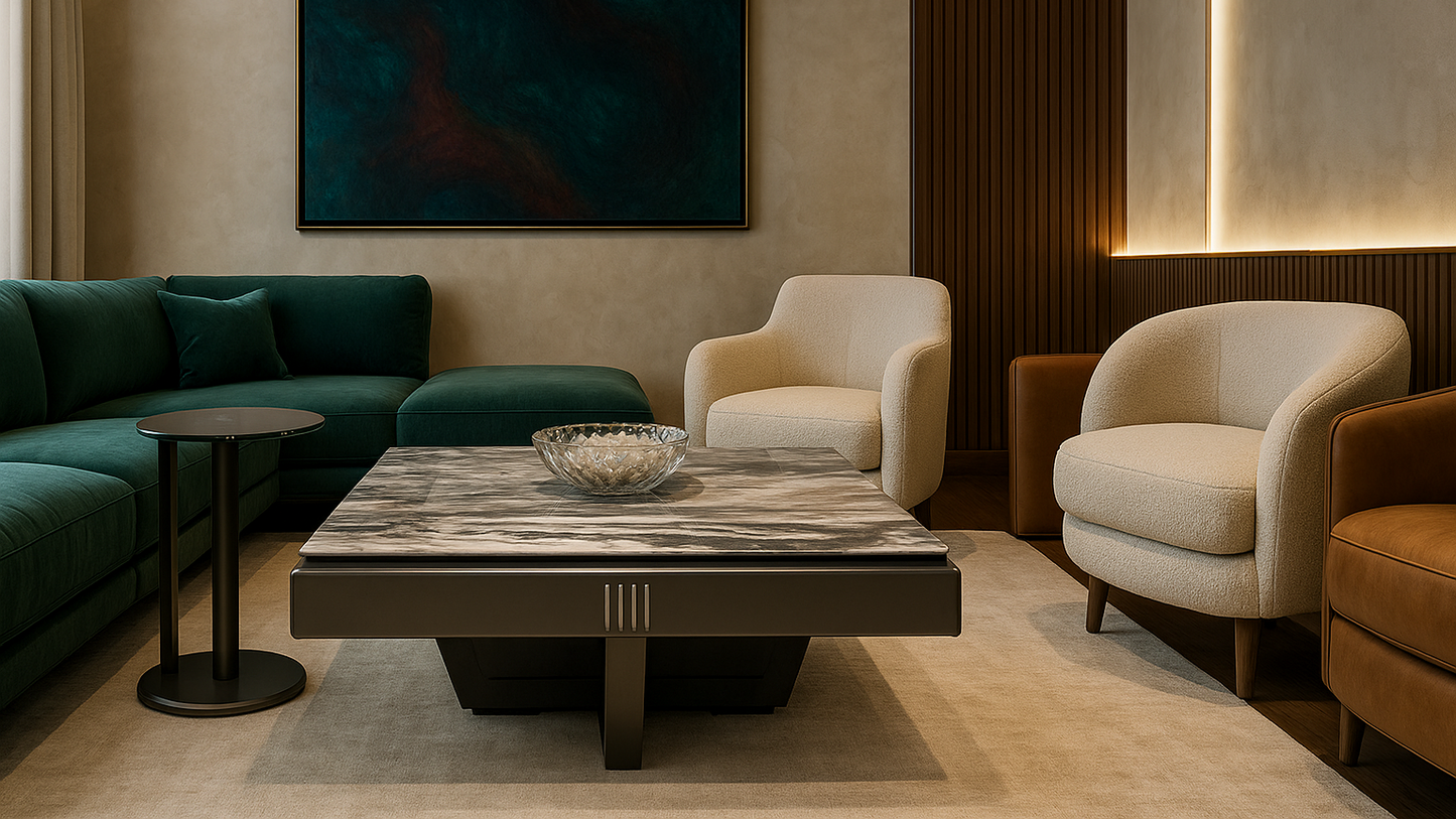 Onyx Stride Center Coffee Table
