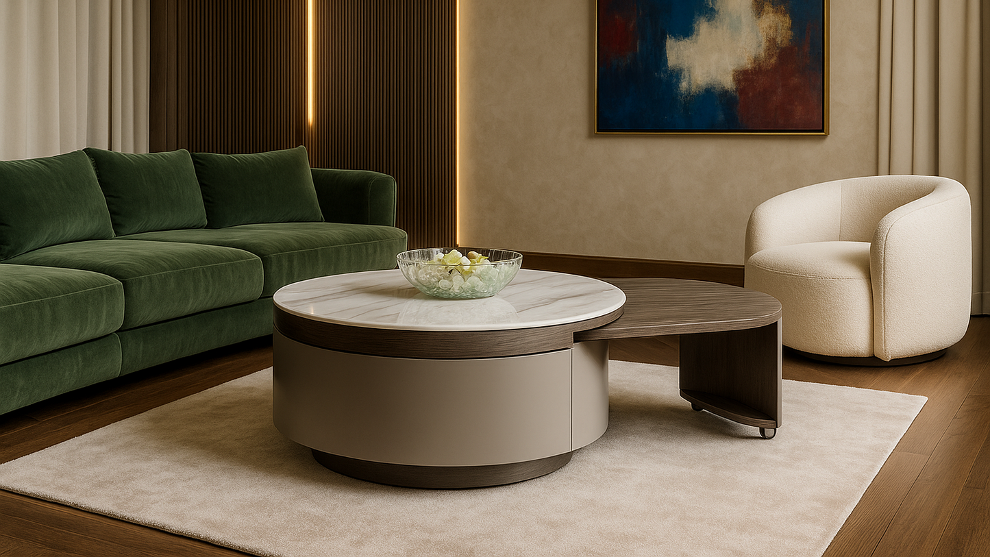 TerraLoop Luxe Center Coffee Table