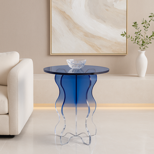 Blue Aurora Side Table