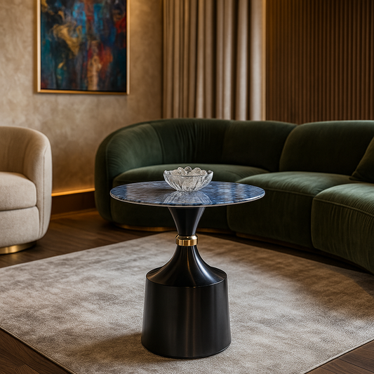 Ebon Cage Royale Side Table