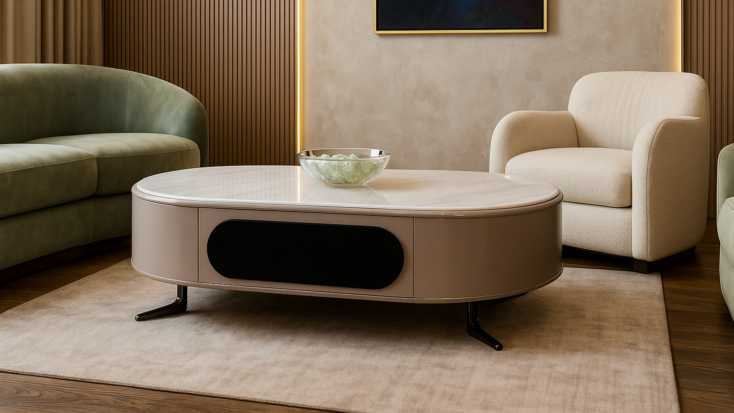 Avorio Eclipse Center Coffee Table