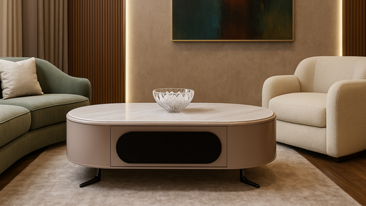 Avorio Eclipse Center Coffee Table
