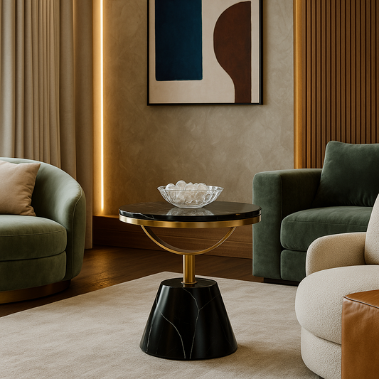 Luxe Dominion side  Table