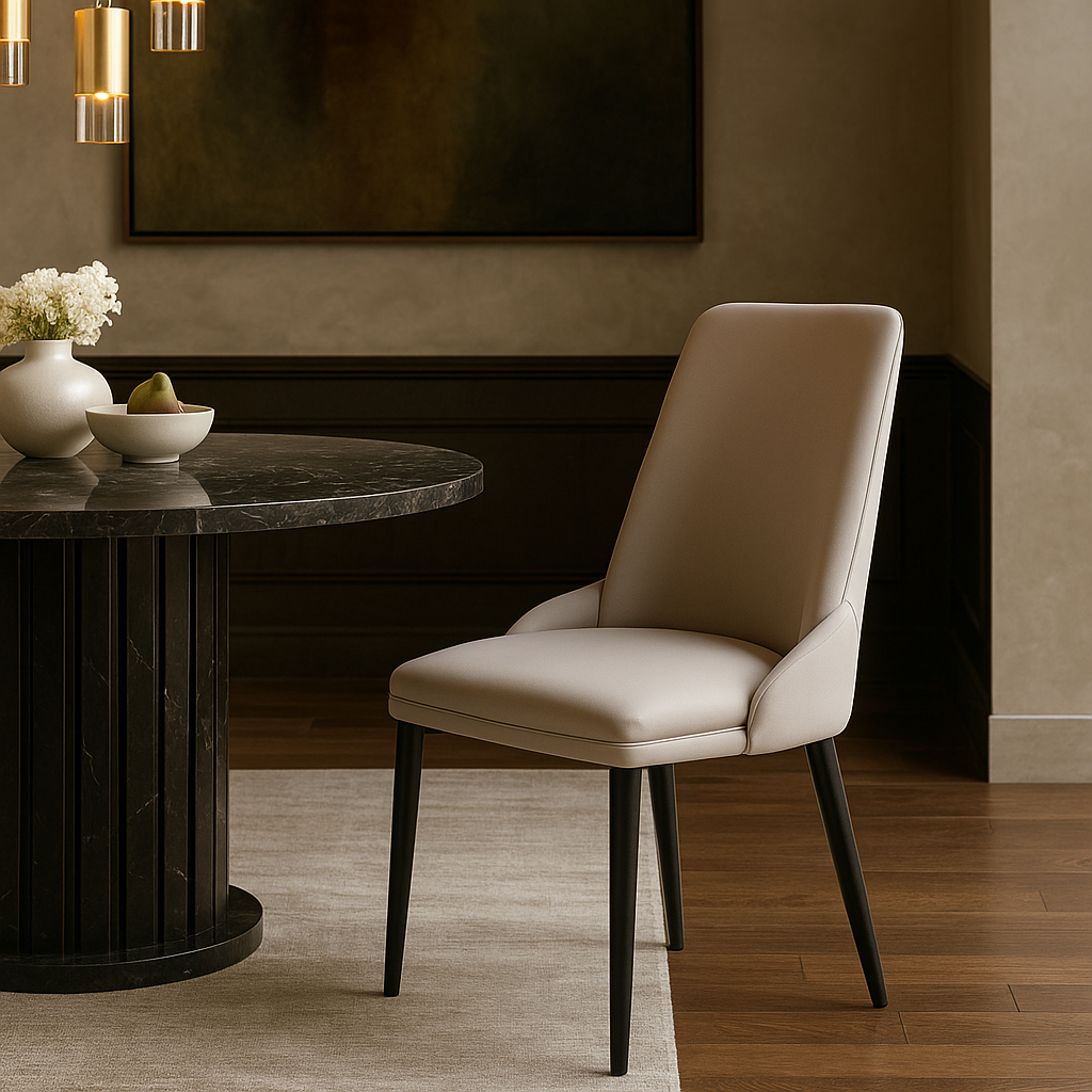 Siena Stone Designer Dining Chair