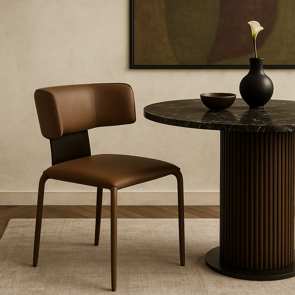 Umber Spine Designer Dinning Chair