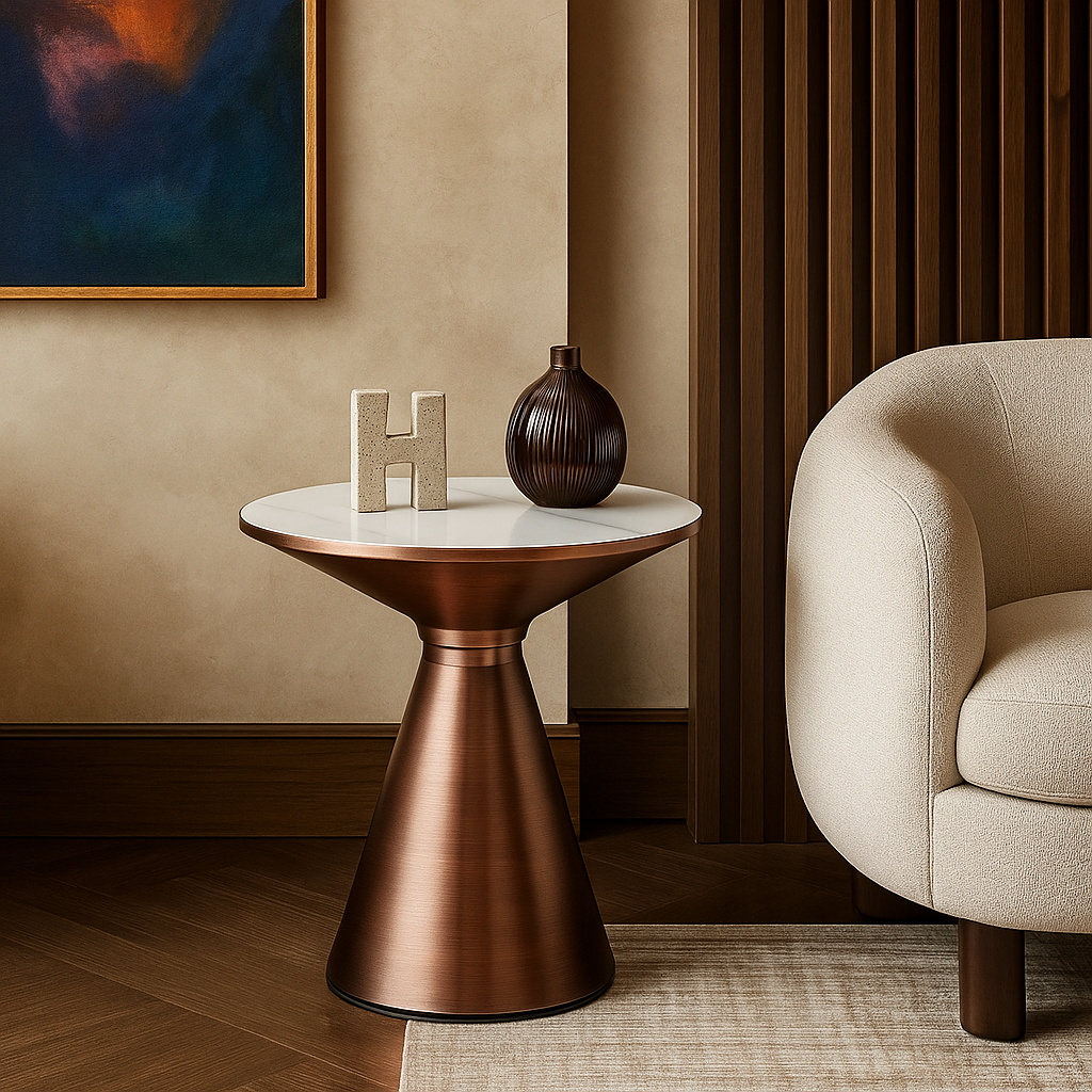 Ivory Charm Side Table