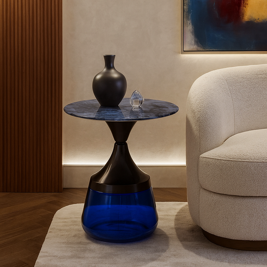 Sapphire Mist Side Table