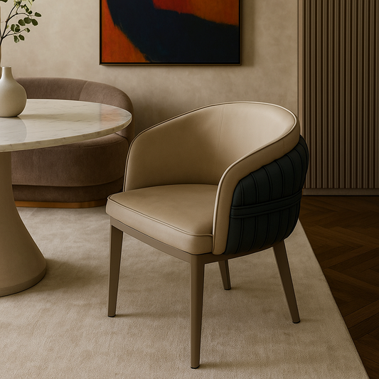 Eclat Curve Designer Dining Chair