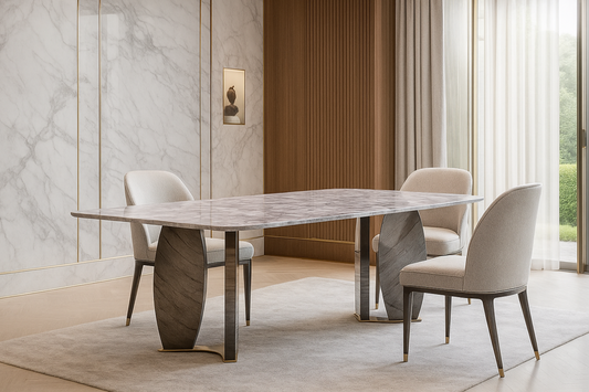 Argent Flow Dining Table
