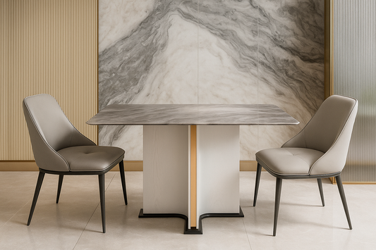 Lysandra Marble Dining Table