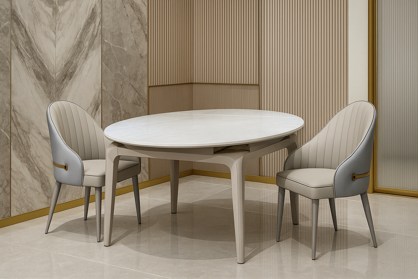 Velaria Pearl Extendable Dining