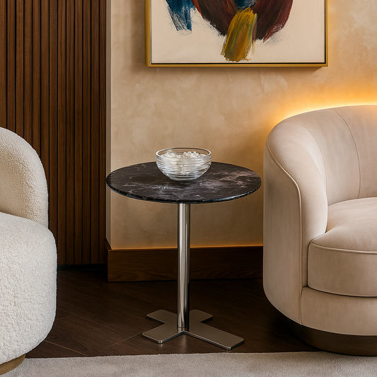 Meridian Marble Side Table
