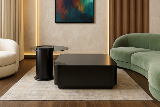 Aten Sphere Center Coffee Table Set