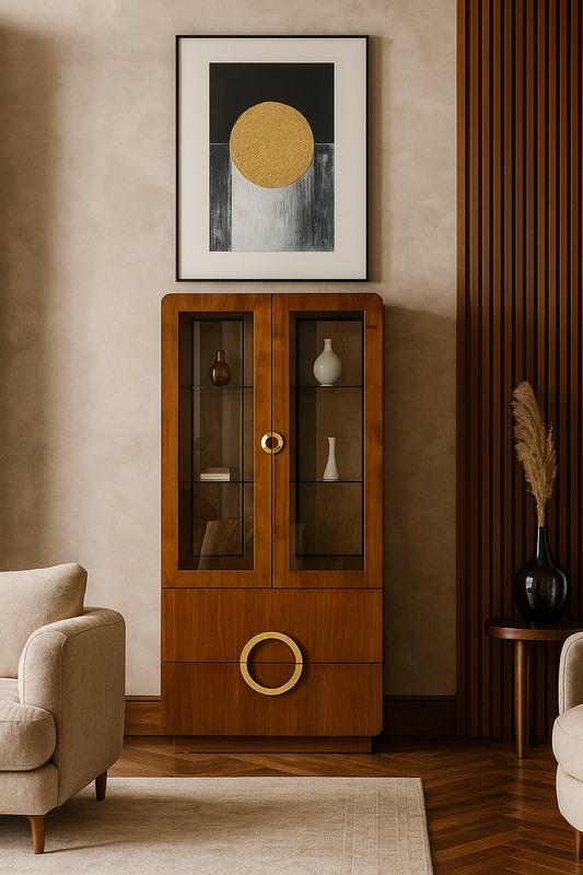 Regalia Circle Display Cabinet