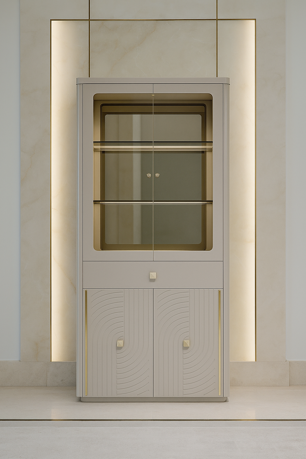 Aurelia Harmony Display Cabinet