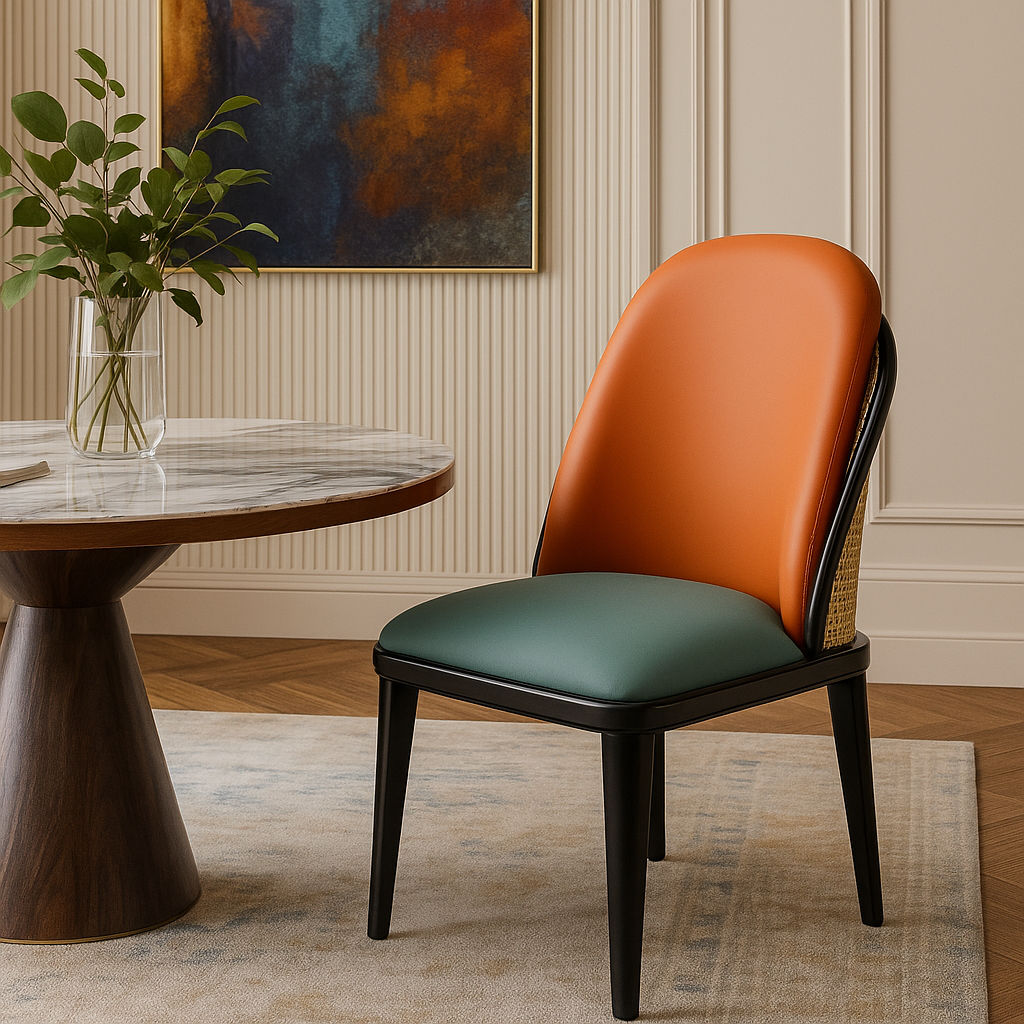 Azure Arc Dining Chair