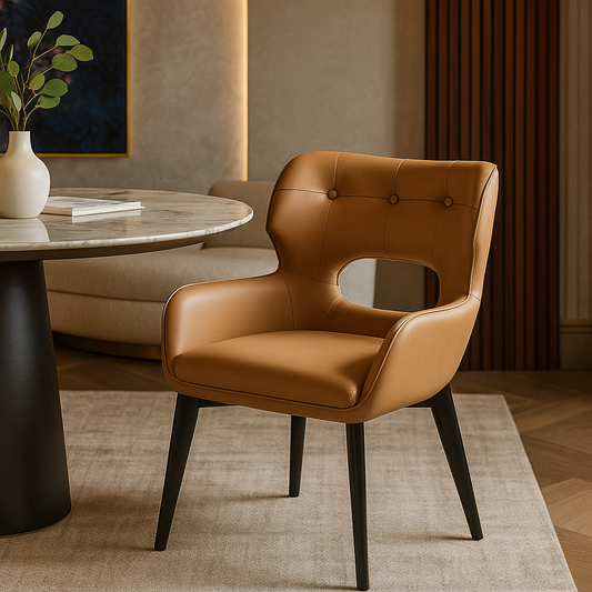 Luna Arch Designer Dining Chair