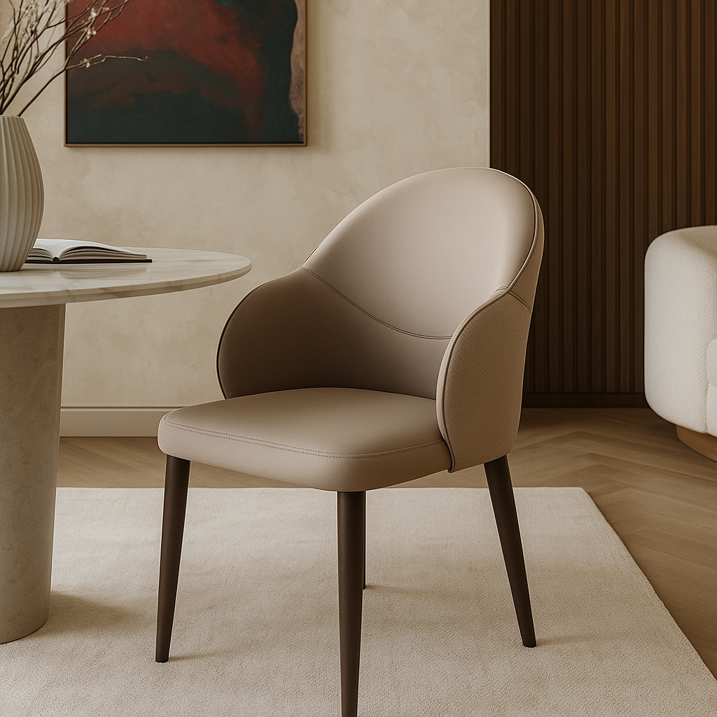 Serena Beige Dining Chair